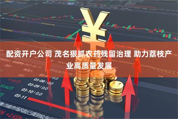 配资开户公司 茂名狠抓农药残留治理 助力荔枝产业高质量发展